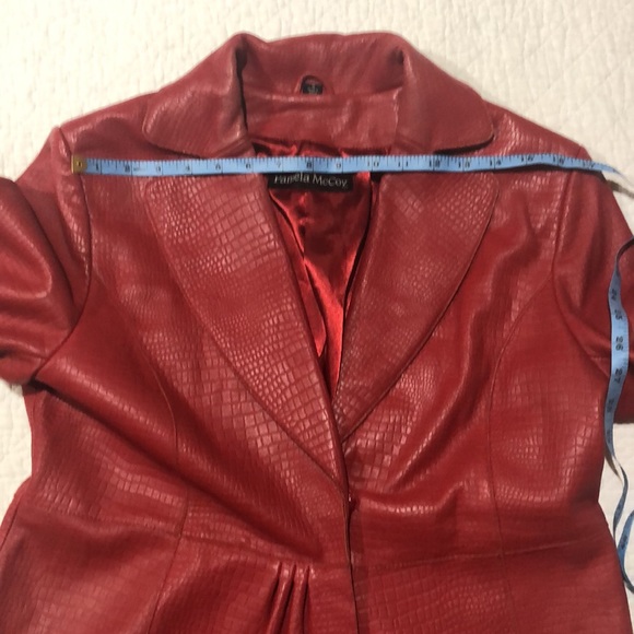 Vintage Pamela McCoy Leather Jacket - Picture 10 of 16